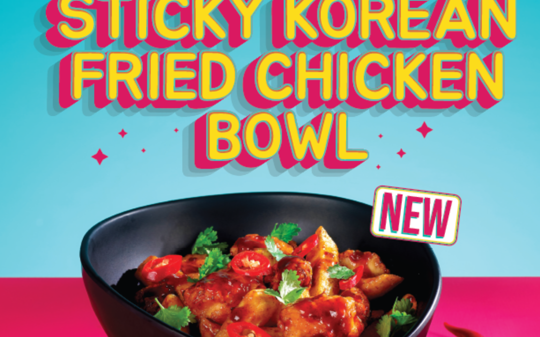 LIMITED EDITION KOREAN CHICKEN BOWL AT THE GREAT WOOD